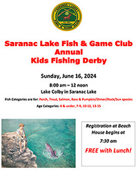 Lake Colby Free Kids Fishing Derby